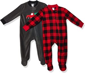 Ropa para Bebés Niños, Mono para Recién Nacidos, Conjuntos Lindos de Manga Larga, 0-24 Meses, Monos Unisex para Dormir y Jugar - Product Image 2