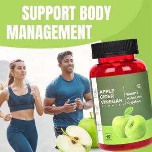 Vinaigre <span class=keywords><strong>de</strong></span> cidre <span class=keywords><strong>de</strong></span> pomme, probiotique à mâcher, pour adultes, adolescents, jeunes, à base <span class=keywords><strong>de</strong></span> plantes, végétalien, favorise la digestion intestinale, multivitamine B12 - Product Image 2