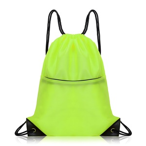 <b>Drawstring</b> <b>Bag</b> 48x38cm <b>Waterproof</b> Oxford Cloth Gym Backpack Sports Storage With Multiple Pockets Hiking Outdoor Use - Product Image 4
