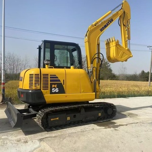 Excavadora Usada Komatsu PC56 55 60 70 78 en Buen Estado, Excavadora Hidráulica de Cadenas de Segunda Mano Komatsu PC55 56 60 70 78 120 - Product Image 1