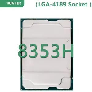 Procesador de CPU Xeon Platinum 8353H reacondicionado 2,5-3,8 GHZ 28 núcleos 56 hilos 24,75 MB 150W para servidor FCLGA4189 - Product Image 2