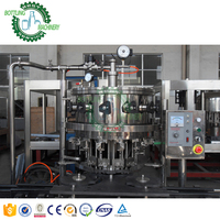 Linéaire Split 350ml 750ml PET Bouteille En Plastique Gaz Jus Boisson Boissons Gazeuses CSD Lavage D'étanchéité Boisson Gazeuse Ligne De Remplissage
