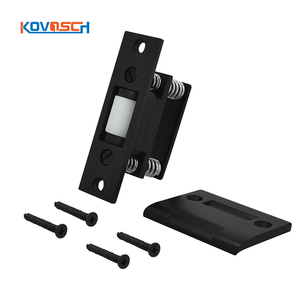 Wholesale Heavy Duty Zinc Alloy Silent Door <strong>Roller</strong> <strong>Catch</strong> <strong>Adjustable</strong> Square Black Door Ball <strong>Catch</strong> - Product Image 1