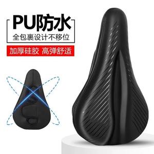 Coussin de selle de vélo confortable, en silicone épais, absorbant les chocs, pour vélos de route et de montagne, unisexe, pour adultes, toutes saisons - Product Image 3