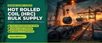 Bobine d'acier allié laminé à chaud (grade Q235B/Q275B) épaisseur 1,5-14 mm pour la soudure et le pliage des cadres de machines minières et des installations de concassage