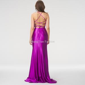 Nouvelle Robe Longue Blanche Élégante à Fente Haute pour Demoiselle d'Honneur, Robes de Soirée et de Bal pour Femme – Collection Été - Product Image 5
