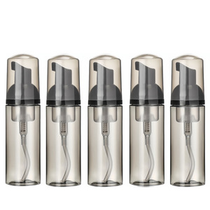 Großhandel 50ml 60ml Grau Grün Schwarz Weiß Klar Kunststoff Schaum <span class=keywords><strong>Pump</strong></span> flaschen Hersteller Mit Schwarzen Pumps - Product Image 1