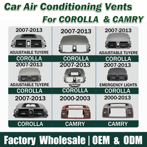 Pannello di Ventilazione per Cruscotto <span class=keywords><strong>Auto</strong></span>, Bocchetta d'Aria per Console Centrale, Ricambio <span class=keywords><strong>Auto</strong></span> per Toyota Corolla e Toyota Camry - Product Image 1