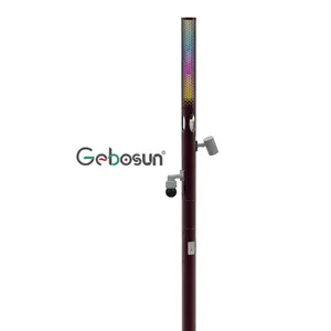 Gebosun cina fabbrica tutto in un tipo smart city street light con funzione di monitoraggio palo intelligente