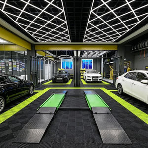 Wholesale PP Garage Floor Tiles Breathable Drainage Design Industrial <b>Plastic</b> <b>Flooring</b> Mats for Workshop <b>Flooring</b> Use - Product Image 6