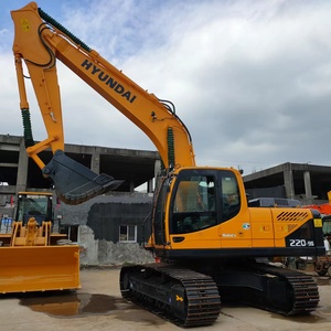 Machines de terrassement d'occasion 2024, excavatrice d'occasion Hyundai 220LC-9S, 22 tonnes, excavatrice sur chenilles coréenne - Product Image 6