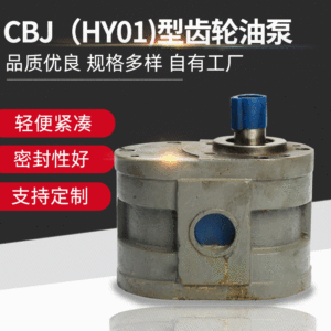 Pompe à huile pour engrenages CBJ HY01 en fonte, pompe de transfert d'huile de lubrification pour machine à rectifier - Product Image 1