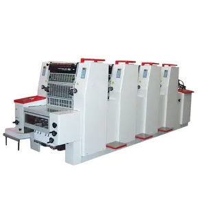 Impresora offset de 4 colores a gran escala, máquina de impresión