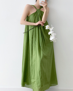 Soldes Exceptionnelles WTT Madame <span class=keywords><strong>Wan</strong></span> Robe Longue Bohème Réversible en Cachemire Léger Lavable – Style Déesse Élégante - Product Image 5