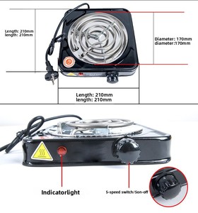 铸铁加热盘小型家用单盘电热锅 - Product Image 3