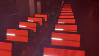 12 + 12 stroboscope tête mobile éclairage de scène DJ lumières DMX 512 équipement professionnel pour scène Performance Club Disco Bar mariage