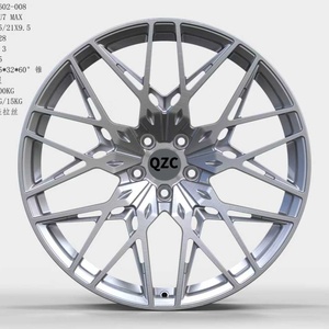 Lightweight Custom Forged <b>Wheels</b> with Silver Wire Drawing Technology Can Be Customized for Various Car Models and Sizes - Product Image 3
