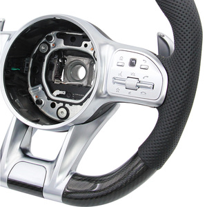 Volante de Fibra de Carbono Personalizado para Mercedes Benz AMG W166 W176 W204 W205 W213 W463 GLC <span class=keywords><strong>300</strong></span> - Product Image 6