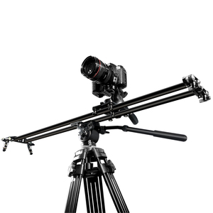 Curseur de piste de caméra Jianmei S6 60CM-150CM avec 3D PTZ pour Canon Nikon <span class=keywords><strong>Sony</strong></span> DSLR Camera Short Video Device Manual Slider - Product Image 1