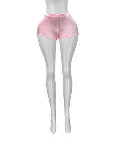 2025 estate nuove donne lucide elastiche sportive Yoga Gym Fitness Leggings <span class=keywords><strong>corti</strong></span> in raso tinta unita lucidi <span class=keywords><strong>pantaloncini</strong></span> da <span class=keywords><strong>ciclismo</strong></span> - Product Image 2