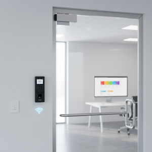 Sistema di <span class=keywords><strong>Controllo</strong></span> Accessi Biometrico OEM SenseFace 2A con Rilevamento Volto e Impronta Digitale, Opzione WiFi e Registrazione Orari - Product Image 6