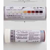 Fournitures chinoises Test de dioxyde de chlore pour papier de test de dioxyde de chlore avec bandelettes de test de chlorure de meilleure qualité et de prix