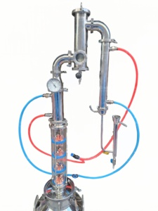 50L 70L 100L 150L 200L Pequeño Acero Inoxidable Cobre Vodka <span class=keywords><strong>El</strong></span>éctrico Brandy Ron Gin Whisky Destilación Casera Todavía Destilador - Product Image 2