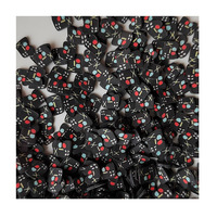 Tranches de pâte polymère pour manette de jeu, paillettes de pâte souple pour loisirs créatifs, garniture de slime, remplissage de shaker, globe à neige, gobelet