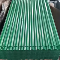 Épaisseur en carton ondulé galvanisée enduite par couleur de prix usine 0.2mm-0.8mm pour l'application ASTM de toit de construction certifiée