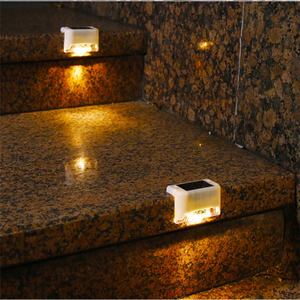 Lampadaire Led, w, lumière blanche chaude, pour passerelles, <span class=keywords><strong>jardin</strong></span>, Patio, clôture solaire - Product Image 4
