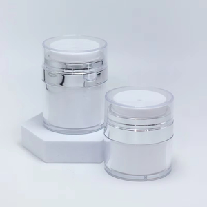 15/30/50g Airless Pump <b>Jar</b> <b>Empty</b> Acrylic Cream Bottle Refillable Cosmetic Easy to Use Container Portable Travel Makeup Tools - Product Image 2