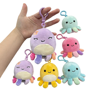 Ujoy Gift Custom Soft Plush Toy Doll Digital Voice Recording Mini Keychain Factory Hot Sale Claw Machine Cheap Price