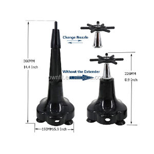 Économique en acier inoxydable Mélangeur Pot avec connecteur pour robinet - Product Image 1