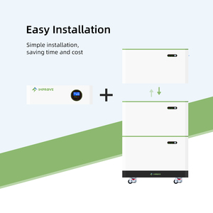 Hệ thống lưu trữ năng lượng mặt trời bằng pin Lithium LifePO4 48V 51.2V 200Ah, dung lượng 10kWh, 20kWh, 30kWh, kèm bộ biến tần cho hệ thống năng lượng mặt trời gia đình - Product Image 2