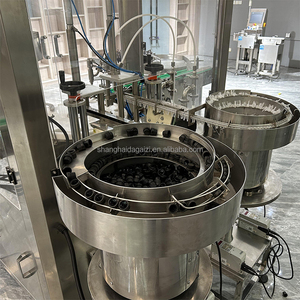 Đầy đủ tự động Lotion mỹ phẩm lỏng 30ml 60ml lọ nhỏ Boston Máy rót chai đóng nắp niêm phong thiết bị đóng gói - Product Image 4