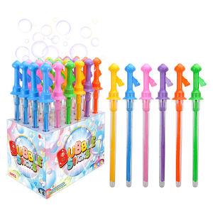 Varita de burbujas de juguete de verano para actividades al aire libre/interiores, recuerdos para fiestas de boda, suministros, varita sopladora de burbujas colorida para niños - Product Image 1