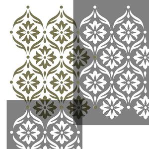 Grand <span class=keywords><strong>pochoir</strong></span> mural (100x170cm) pour <span class=keywords><strong>peinture</strong></span> sur mur, meubles, <span class=keywords><strong>tissu</strong></span> de sol, modèle réutilisable, <span class=keywords><strong>pochoir</strong></span> mural de grande taille, MANDALA - Product Image 1