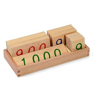 Giochi di manipolazione matematica della tavola verde Montessori personalizzati all'ingrosso diretti della fabbrica per i bambini - Product Image 4