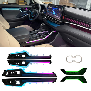 Luz Ambiental LED RGBIC para Auto, Tira Acrílica Sinfónica, Lámpara Interior de Neón para Toyota Crown Kluger 2026, Venta al Por Mayor - Product Image 1