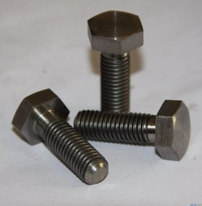 Perno hexagonal DIN 931 DIN933 Cabeza hexagonal chapada en zinc Pernos y tuercas galvanizados en caliente parcialmente roscados - Product Image 1