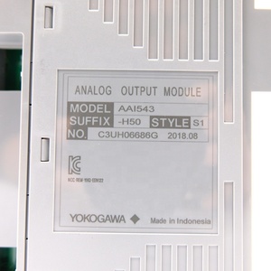 โมดูล PLC ยี่ห้อ Yokogawa S1 รุ่น AAI543H50 โมดูลเอาต์พุตแบบอะนาล็อกสำหรับ PLC และระบบควบคุมอุตสาหกรรม พร้อมการรับประกัน 12 เดือน - Product Image 1