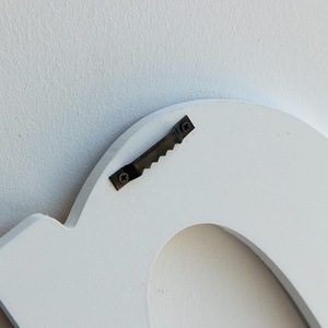 Recortes de <span class=keywords><strong>letras</strong></span> de madera, letrero de pared rústico, letreros colgantes decorativos del alfabeto para decoración de pared de boda - Product Image 4