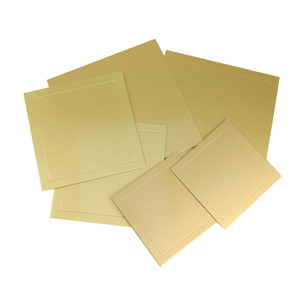 Hot bán tùy chỉnh dùng một lần Giấy Bánh Hội Đồng Quản trị dày lên Vàng vuông thiết kế cho Baking & Pastry công cụ - Product Image 6