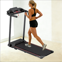 Tapis roulant domestique robuste avec courroie lisse et base solide pour une expérience de course stable et confortable, adapté à la remise en forme quotidienne à domicile