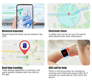 שעון חכם לילדים עם בינה מלאכותית, GPS, מיקום WiFi, עמידות למים IP68, שיחות וידאו, מצלמה 2MP, מעקב בזמן אמת, שליטה דרך אפליקציית הורים - Product Image 6