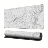 Tapis de souris en caoutchouc naturel durable, écologique, imperméable, antidérapant et résistant à l'usure pour le jeu et le bureau, en stock