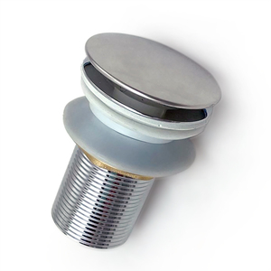 Thiết kế hiện đại pop-up bồn rửa cống Stopper chải Nickel nắp nhỏ tràn cho phòng tắm tàu Vanity bồn rửa bồn tắm pop-up - Product Image 5