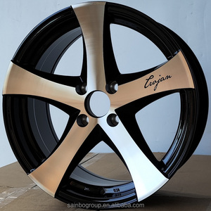 <span class=keywords><strong>ล้อ</strong></span>อัลลอยสำหรับรถยนต์ F80204 14x6 15x7 16x7 17x8 18X8 4x100 5x100 5x114.3<span class=keywords><strong>สี</strong></span>ดำ<span class=keywords><strong>ด้าน</strong></span> - Product Image 3