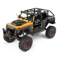WLtoys 1:10 Rock Crawler 4WD Voiture RC Électrique avec Moteur Brossé 2.4GHz - Jouet d'escalade tout-terrain