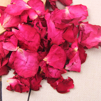 Petits pétales de rose séchés de Chine : Thé sain et savoureux pour boissons ou confettis de mariage